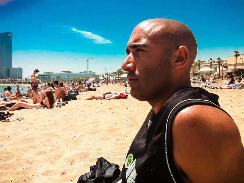 Richard chill au soleil © 2012 Jessica VALOISE